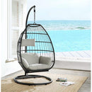 Acme Furniture 45115 Patio Hanging Chair with Stand IMAGE 1