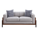 Acme Furniture Pelton Stationary Fabric Loveseat 54891 IMAGE 2