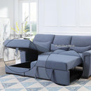 Acme Furniture Haruko 55540 Reversible Sectional Sofa with Sleeper & Storage IMAGE 11