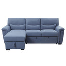 Acme Furniture Haruko Fabric Sleeper Sectional 55540 IMAGE 3
