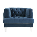 Acme Furniture Ansario Stationary Fabric Chair 56457 IMAGE 5