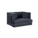 Acme Furniture Ansario Stationary Fabric Chair 56462 IMAGE 1