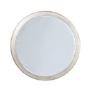 Acme Furniture Round Esteban Dining Table with Mirror Top and Pedestal Base 62210 IMAGE 3