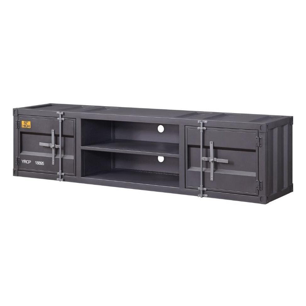 Acme Furniture Cargo 91885 TV Stand - Gunmetal