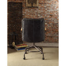 Acme Furniture Harith 92417 Executive Office Chair - Vintage Blue IMAGE 4