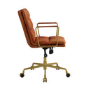 Acme Furniture Dudley 92498 Executive Office Chair - Rust IMAGE 3