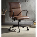 Acme Furniture Indra 92568 Executive Office Chair - Vintage Chocolate IMAGE 1