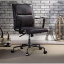 Acme Furniture Indra 92569 Executive Office Chair - Onyx Black IMAGE 1