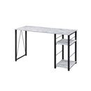 Acme Furniture Vadna 92767 Writing Desk - Weathered Oak & Black IMAGE 1