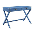 Acme Furniture Amenia 93000 Writing Desk - Blue IMAGE 2