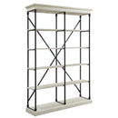 Acme Furniture Rukia 93034 58" Bookshelf - White IMAGE 1