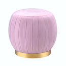 Acme Furniture Zinnia Fabric Ottoman 96448 IMAGE 2