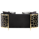 Acme Furniture Fergal 55666 Loveseat with 4 Pillows IMAGE 7