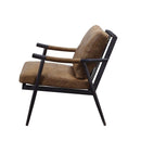 Acme Furniture Anzan Stationary Leather Look Accent Chair 59949 IMAGE 3