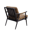 Acme Furniture Anzan Stationary Leather Look Accent Chair 59949 IMAGE 6