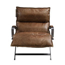 Acme Furniture Zulgaz Stationary Leather Look Accent Chair 59951 IMAGE 1