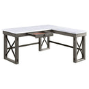 Acme Furniture Talmar OF00056 Writing Desk - Grey IMAGE 5