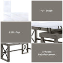 Acme Furniture Talmar OF00056 Writing Desk with Lift Top IMAGE 9