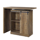 Acme Furniture Quillon Pub Height Dining Table with Pedestal Base DN00153 IMAGE 6