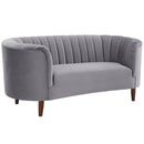 Acme Furniture Millephri Stationary Fabric Loveseat LV00167 IMAGE 2
