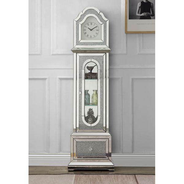 Acme Furniture Noralie AC00347 Grandfather Clock with LED