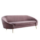 Acme Furniture Abey Stationary Fabric Sofa LV00205 IMAGE 1