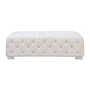 Acme Furniture Qokmis Fabric Ottoman LV00392 IMAGE 2