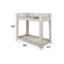 Acme Furniture Cedro BD00612 Twin/Twin Bunk Bed IMAGE 4