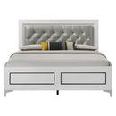 Acme Furniture Casilda Queen Upholstered Panel Bed BD00644Q IMAGE 3