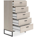 Signature Design by Ashley Socalle EB1864-245 Five Drawer Chest IMAGE 2