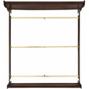 Elements International Louis Philippe King Panel Bed B.11455.KB IMAGE 3