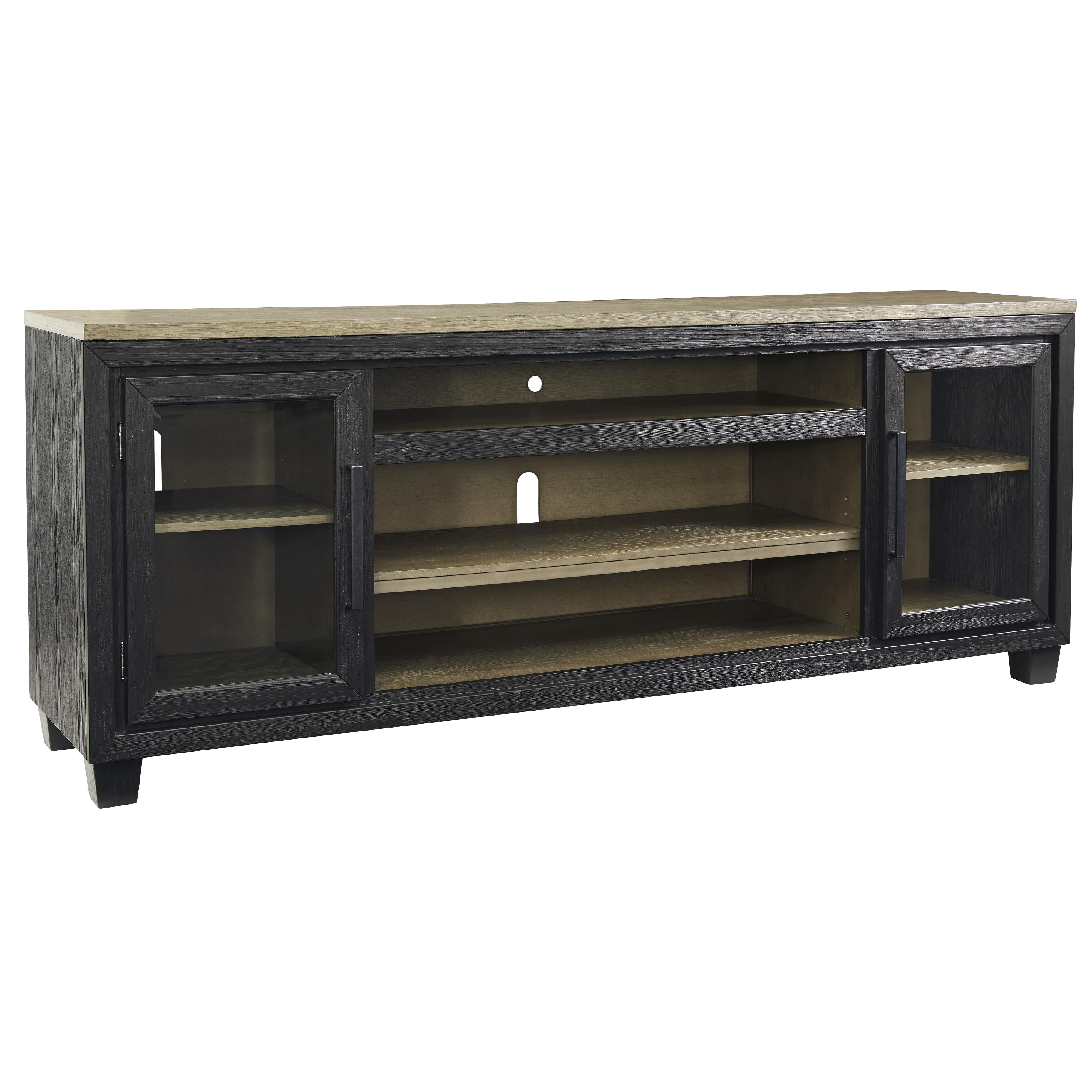 【ALLADINA】 Signature Design by Ashley Foyland W989-68 Extra Large TV Stand with F