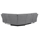 Coaster Furniture Reclining Fabric 3 pc Sectional 609620 IMAGE 3