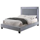 Furniture of America Erglow CM7695GY-EK-BED-VN E.King Bed, Gray IMAGE 8