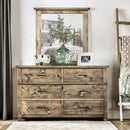 Furniture of America Woodburn 6-Drawer Dresser EM7071BR-D IMAGE 3