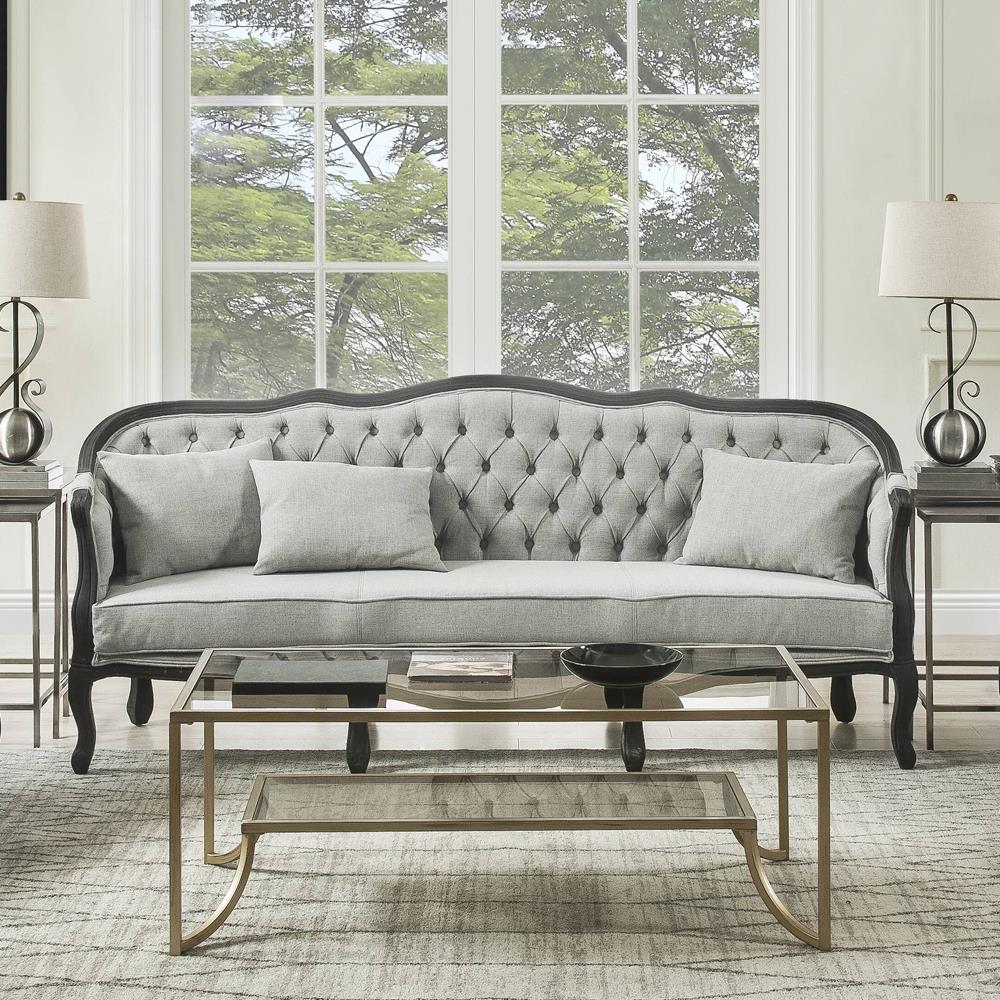 Acme Furniture Samael LV01127 Sofa with 3 Pillows