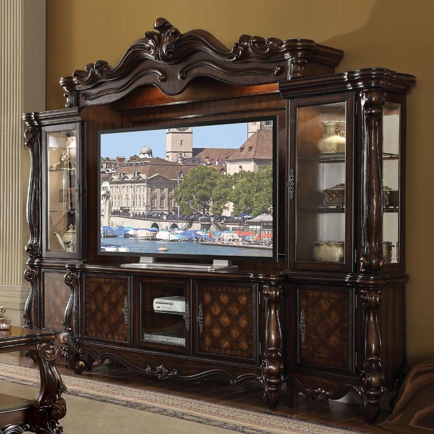 Acme Furniture Versailles 91325/91329 Entertainment Center - Cherry Oa