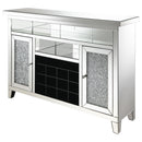 Coaster Furniture Melinda 183627 2-Door Wine Cabinet With Lighting Mirror IMAGE 5