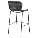 Coaster Furniture Mckinley 192040 Faux Rattan Metal Bar Chair - Brown (Set of 2) IMAGE 6