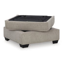 Signature Design by Ashley Claireah 9060311 Ottoman With Storage IMAGE 2