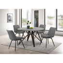 Coaster Furniture Diggs 193312 Upholstered Swivel Dining Side Chair - Grey (Set of 2) IMAGE 12