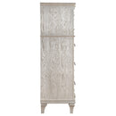 Coaster Furniture Evangeline 223395 6-Drawer Bedroom Chest - Silver Oak IMAGE 8