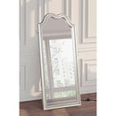 Coaster Furniture Evangeline 223400 Full Length LED Light Floor Mirror - Silver Oak IMAGE 2