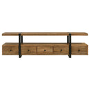Coaster Furniture Otto 703243 5-Drawer Mango Wood 70" TV Stand Media Console - Brown IMAGE 3