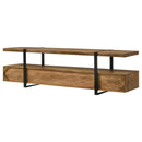 Coaster Furniture Otto 703243 5-Drawer Mango Wood 70" TV Stand Media Console - Brown IMAGE 8