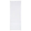 Coaster Furniture Jude 704254 Media Tower - High Gloss White IMAGE 7