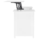 Coaster Furniture Dylan 801573 4-Drawer Lift Top Office Desk - White IMAGE 5