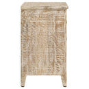 Coaster Furniture Mariska 950390 3-Drawer Wood Mandala Cabinet - Distressed White IMAGE 8