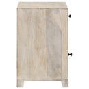 Coaster Furniture August 953569 1-Drawer Trellis Pattern Storage Cabinet - White Washed IMAGE 8