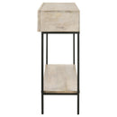 Coaster Furniture Rubeus 959541 2-Drawer Wood Entryway Console Table - White Washed IMAGE 6